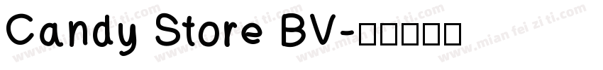 Candy Store BV字体转换
